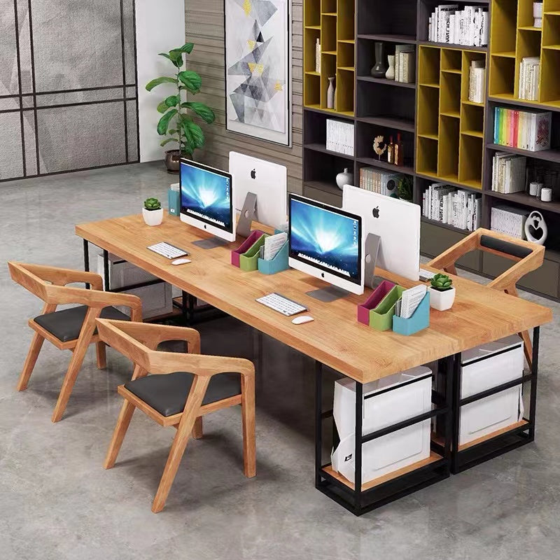 Myra 4 People Work Desk - 4 Seasons Home Gadgets