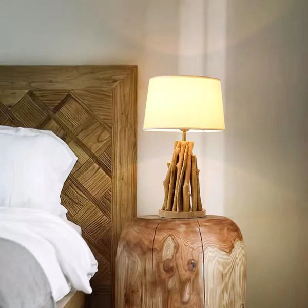Natural Wood Novelty Lamp - 4 Seasons Home Gadgets