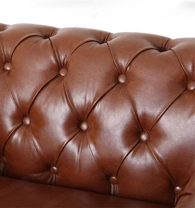 Pausch Vegan Leather Sofa - 4 Seasons Home Gadgets