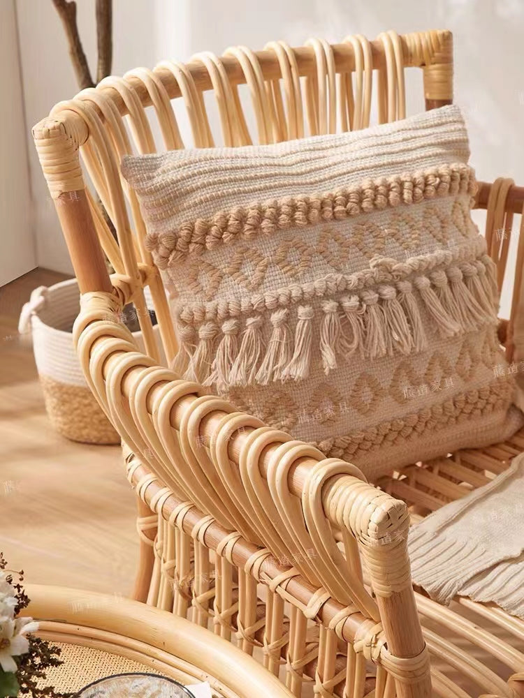 Quintan Rattan Armchair - 4 Seasons Home Gadgets