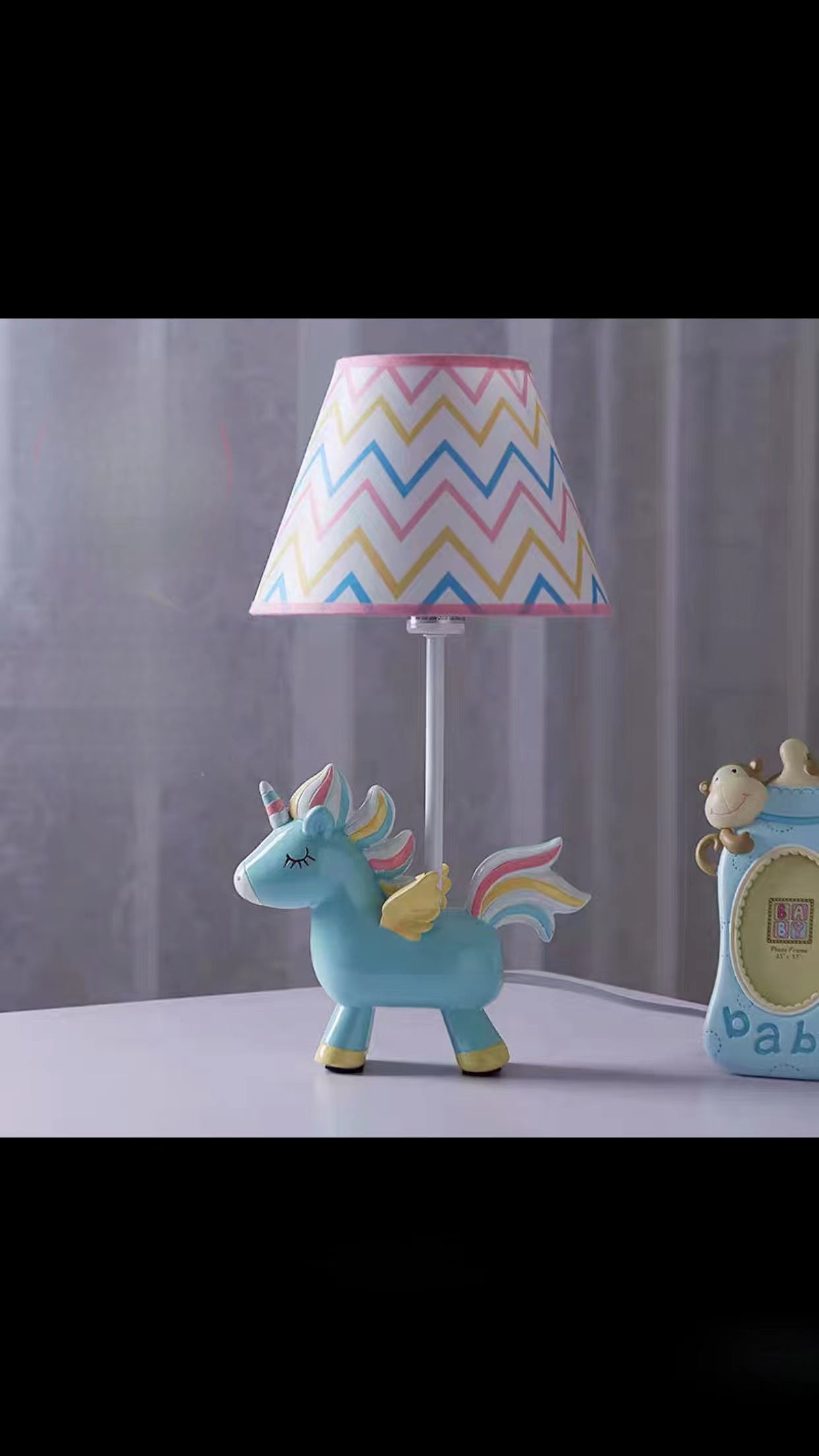 Rainbow Unicorn Table Lamp - 4 Seasons Home Gadgets