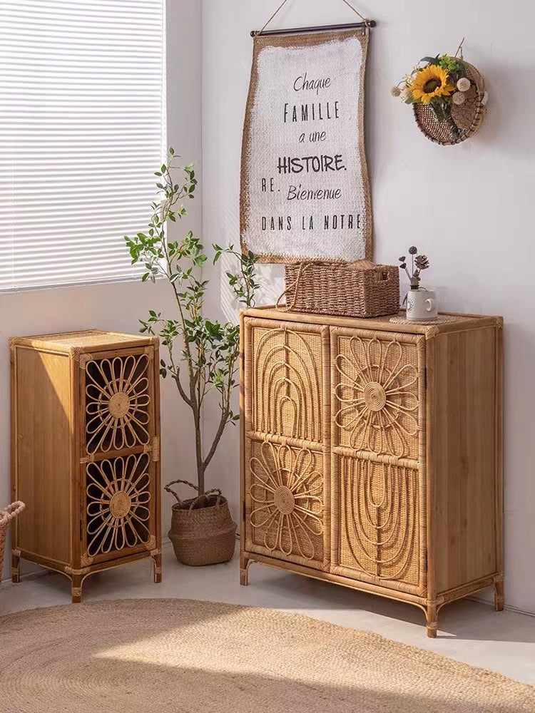 Rattan Buffet Cabinet Sideboards - 4 Seasons Home Gadgets
