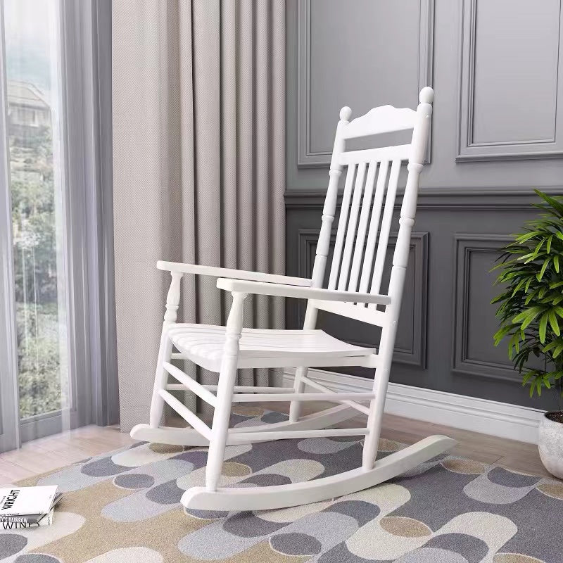 Rockhampton Wood Rocking Chair - 4 Seasons Home Gadgets