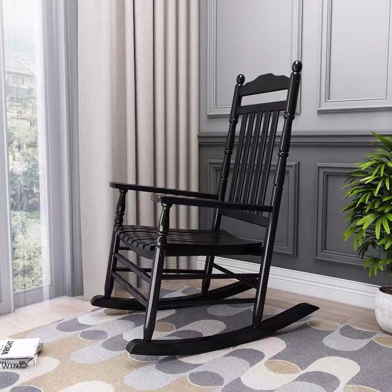 Rockhampton Wood Rocking Chair - 4 Seasons Home Gadgets