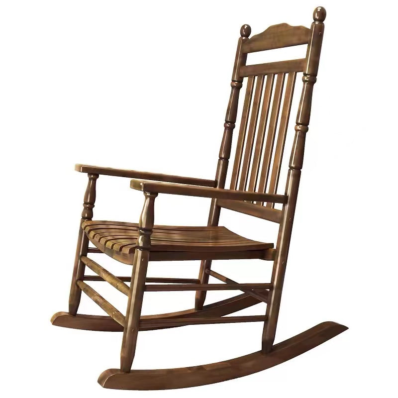 Rockhampton Wood Rocking Chair - 4 Seasons Home Gadgets