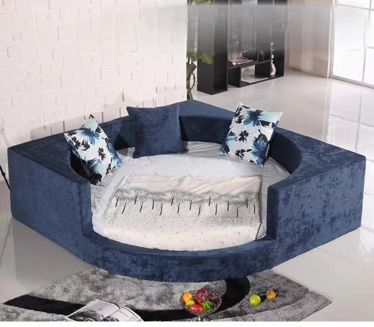 Round Upholstered Daybed - 4 Seasons Home Gadgets