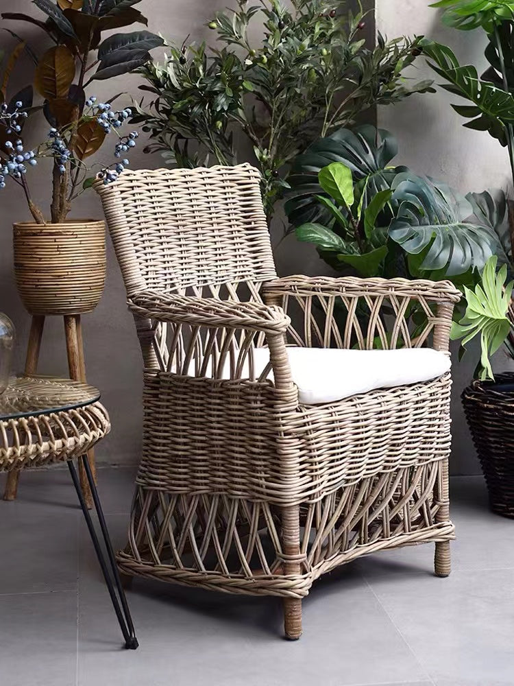 Sephina Rattan Armchair - 4 Seasons Home Gadgets