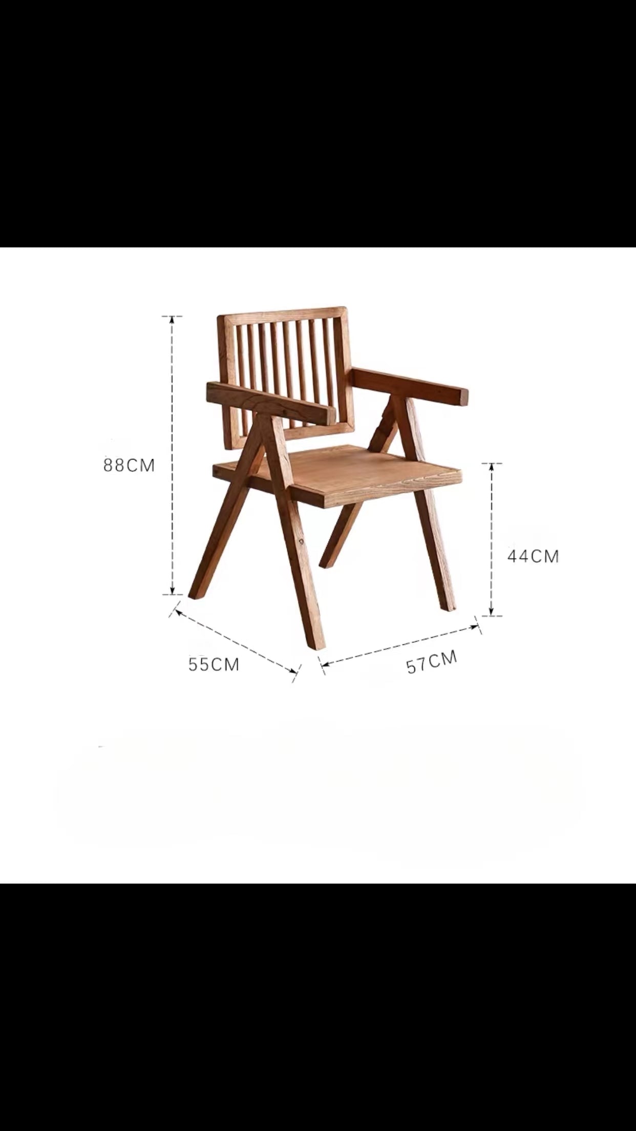 Shiloh Solid Wood Back Side Chair - 4 Seasons Home Gadgets