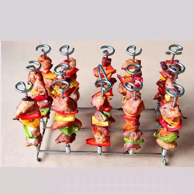 Skewer and Shish Kebab Rack - 4 Seasons Home Gadgets