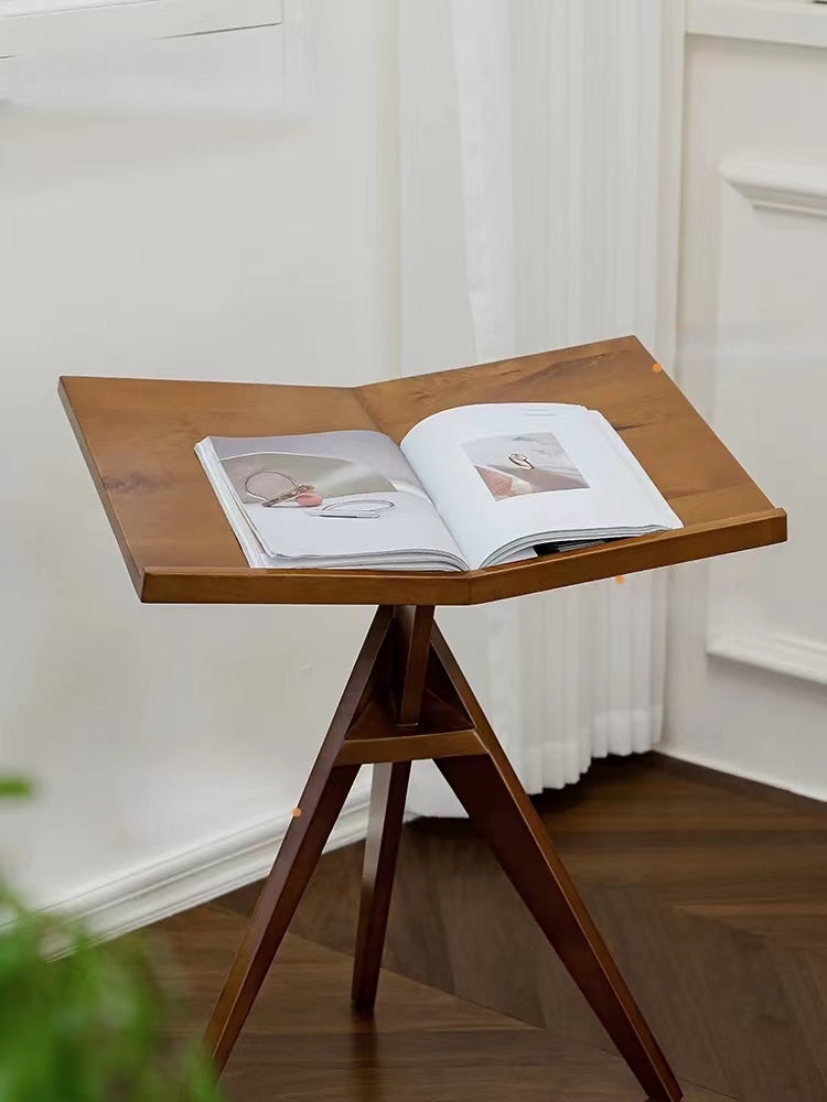 Solid Wood Multifunctional Book Stand - 4 Seasons Home Gadgets