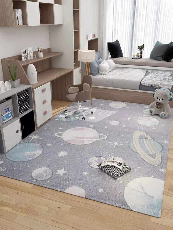 Space & Animal Polypropylene Rug - 4 Seasons Home Gadgets