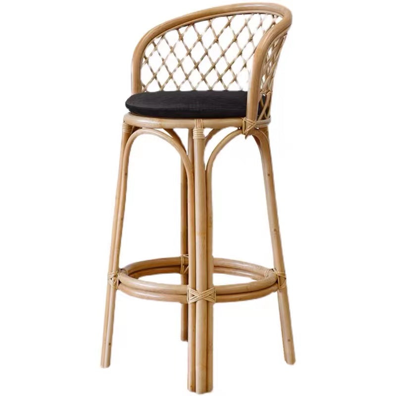 Stotts Rattan Stool - 4 Seasons Home Gadgets