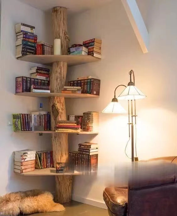 Tree Log Bookcase - 4 Seasons Home Gadgets