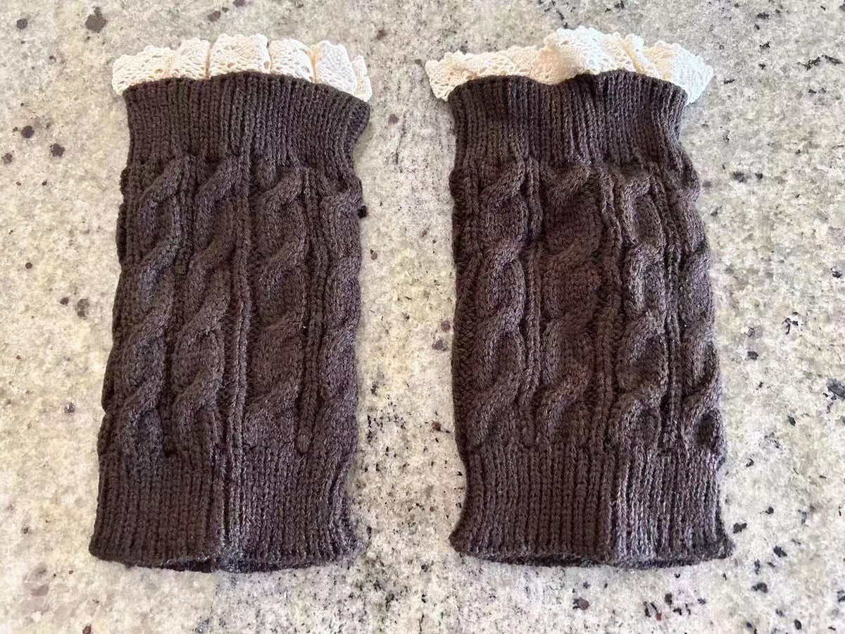 Womens Knee Warmer Boot Socks - 4 Seasons Home Gadgets