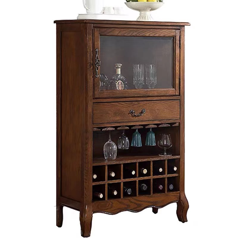 Wood Bar Cabinet - 4 Seasons Home Gadgets