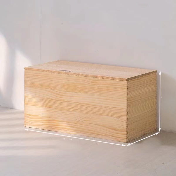 Wood Crate Storage Box - 4 Seasons Home Gadgets