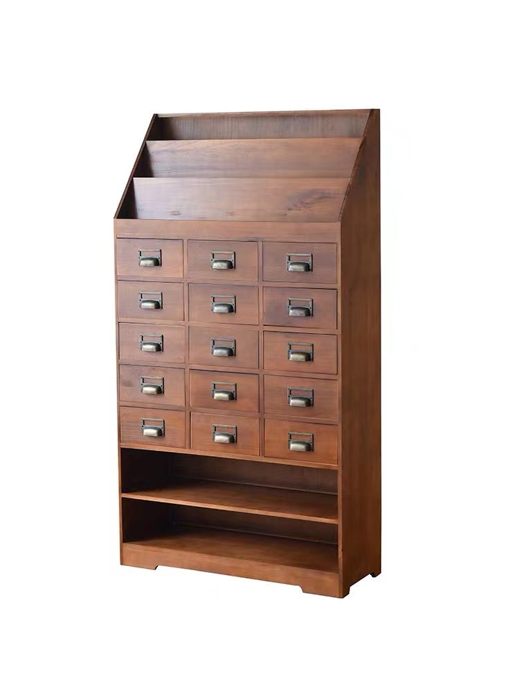 Wooden Bookcase With Storage Drawer - 4 Seasons Home Gadgets