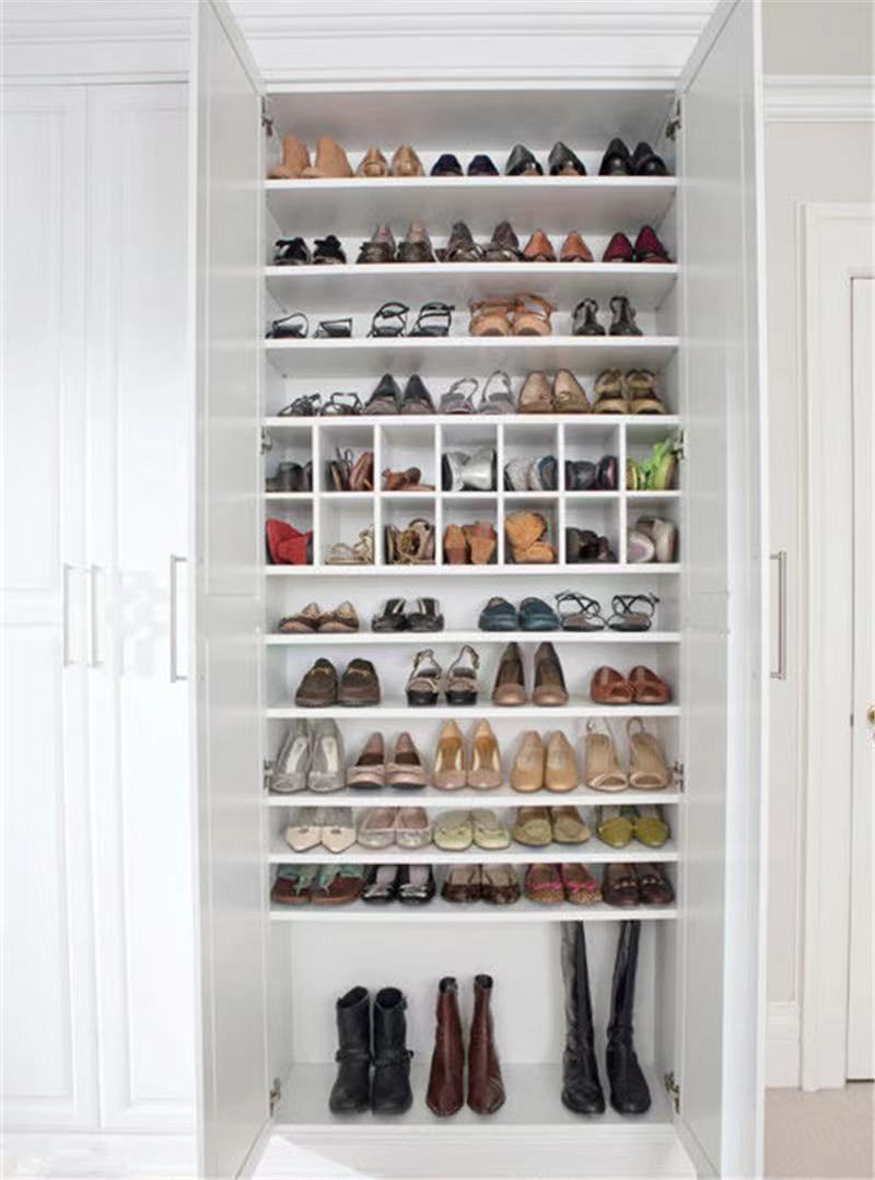 100 Pairs Shoes Wood Storage Rack - 4 Seasons Home Gadgets