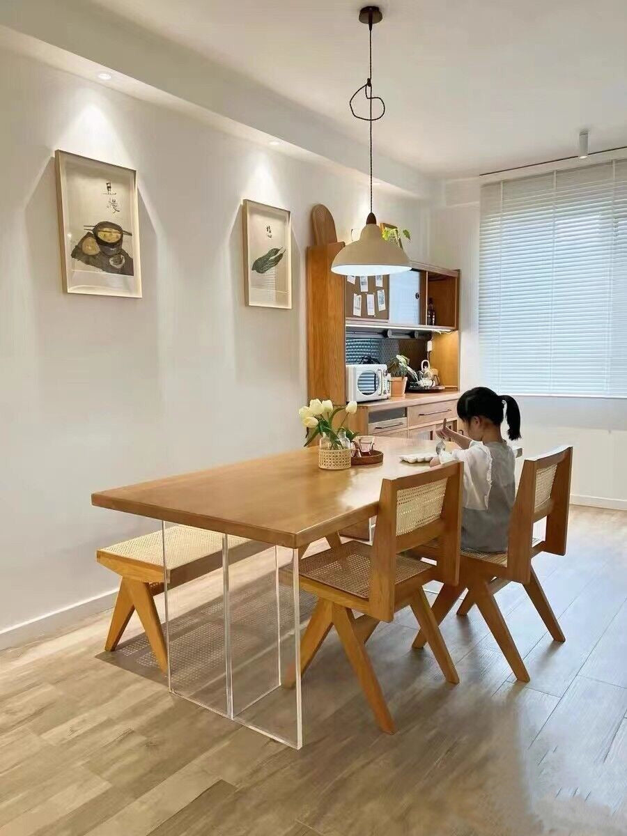 120-240cm Pine Work or Dining Table - 4 Seasons Home Gadgets