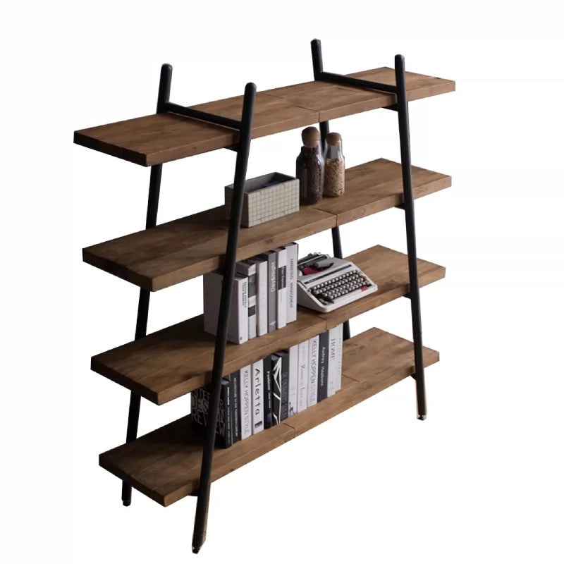 140cm Parikh Steel Etagere Bookcase - 4 Seasons Home Gadgets
