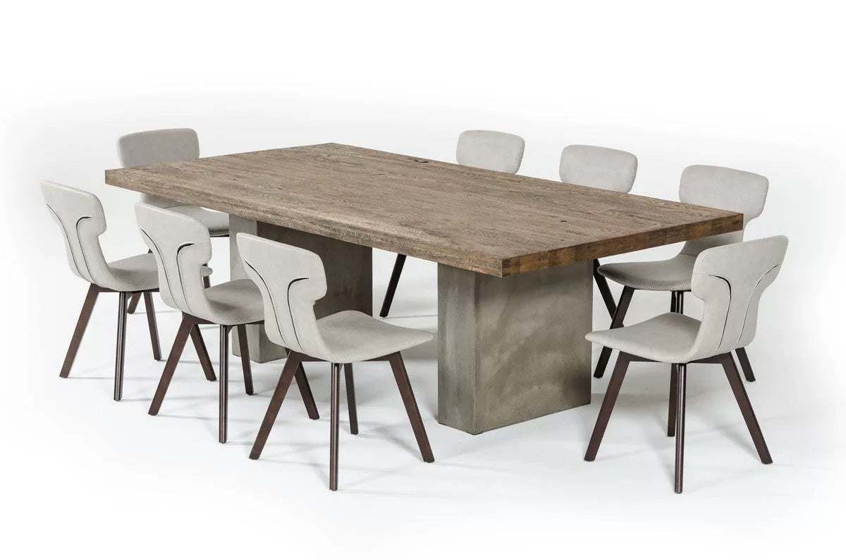 160-380cm Torian Solid Oak Dining Table - 4 Seasons Home Gadgets