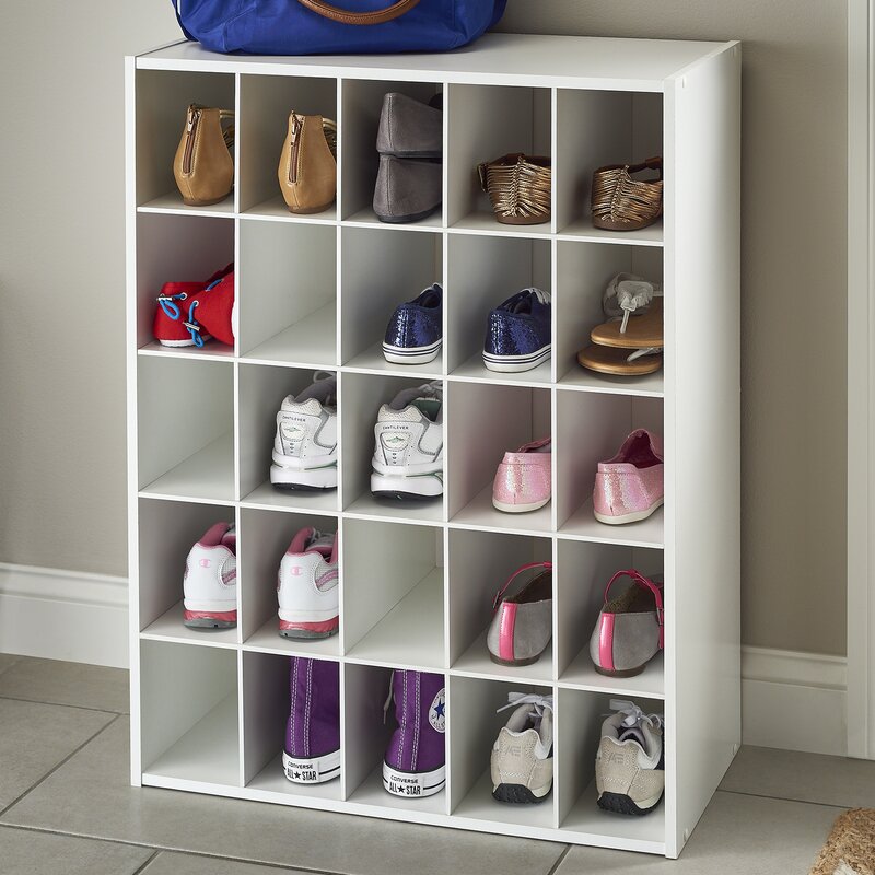 25 Pair Stackable Shoe Rack - 4 Seasons Home Gadgets