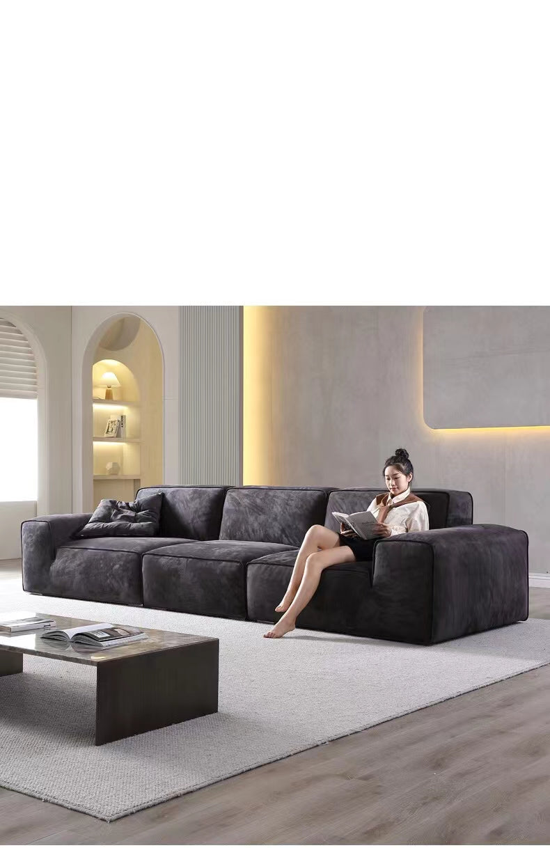 260-420cm Emilio Upholstered Sofa - 4 Seasons Home Gadgets