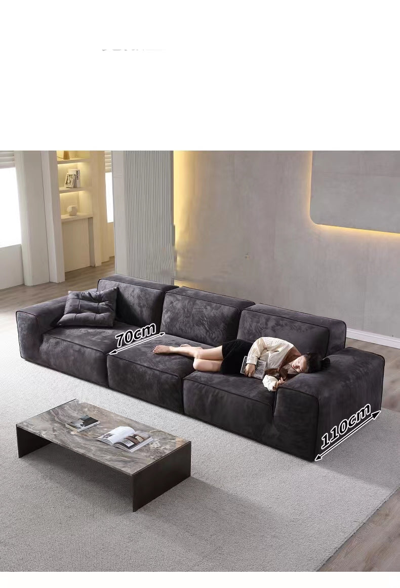 260-420cm Emilio Upholstered Sofa - 4 Seasons Home Gadgets