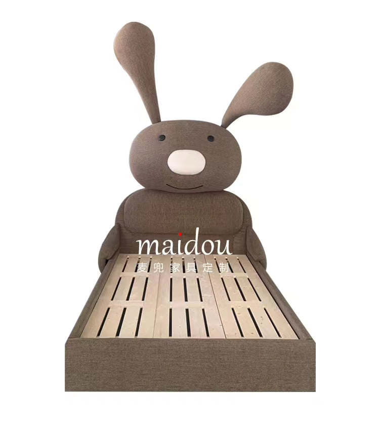 3D Bunny Rabbit Bed With Storage & Mattress - 4 Seasons Home Gadgets