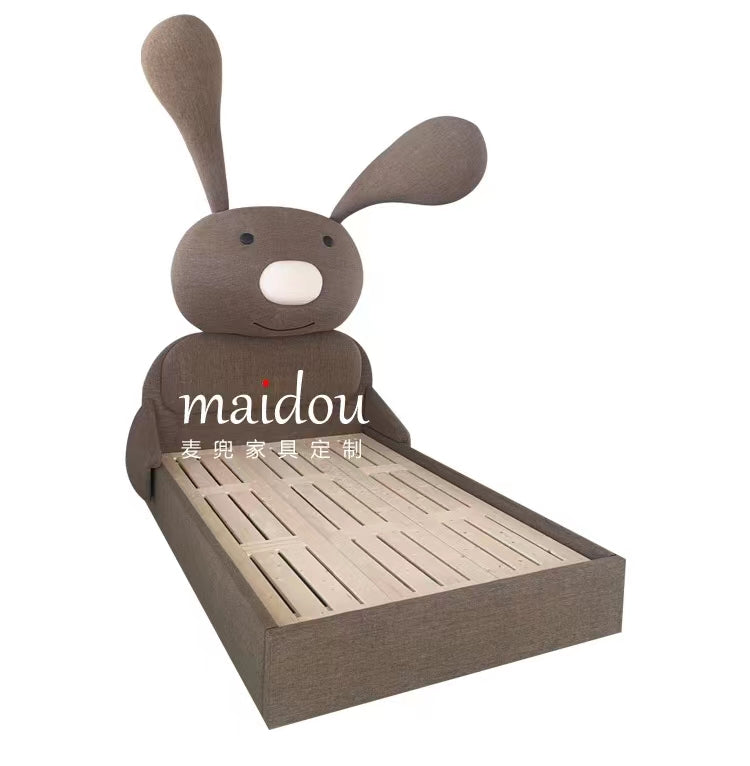 3D Bunny Rabbit Bed With Storage & Mattress - 4 Seasons Home Gadgets