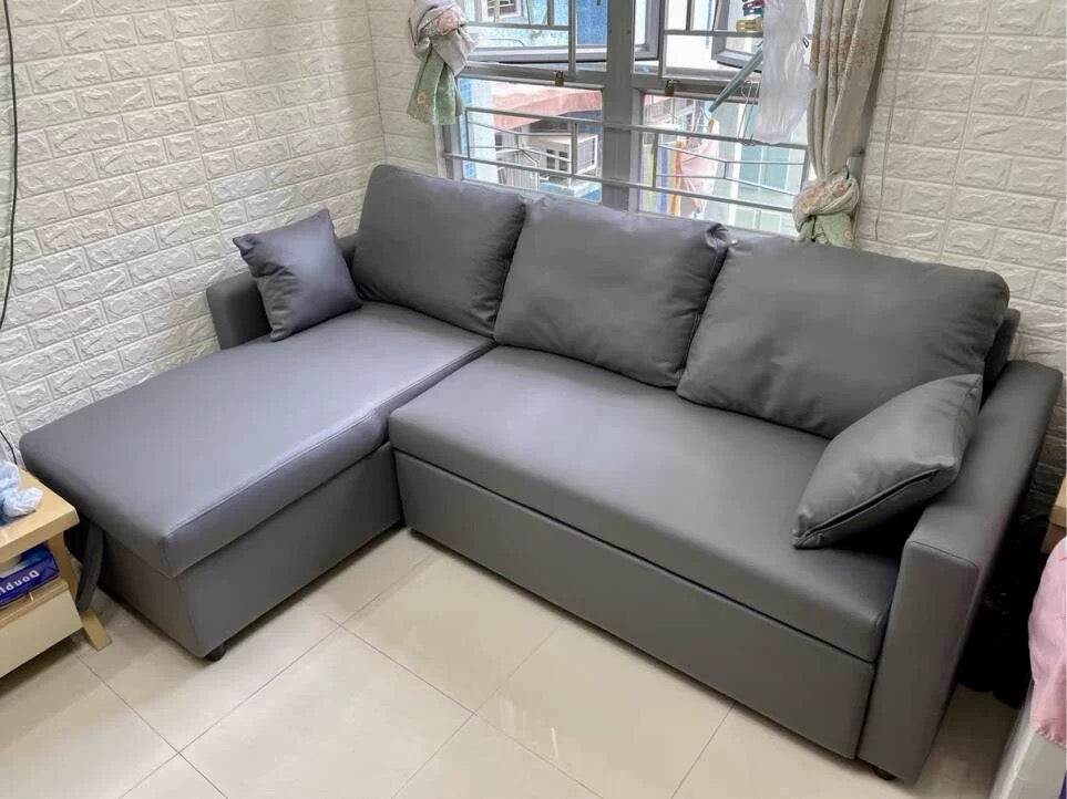 3 Piece Storage Chaise Sectional Sofa - 4 Seasons Home Gadgets