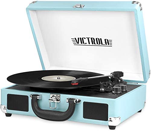 Vintage Record Player Suitcase - 4 Seasons Home Gadgets