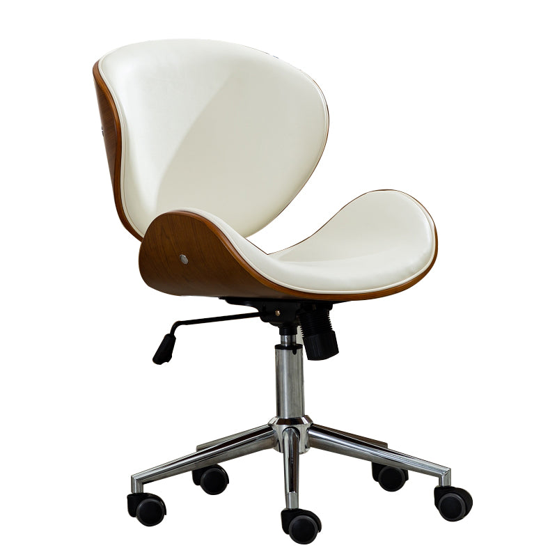 Walnut Wood Task Chair - 4 Seasons Home Gadgets