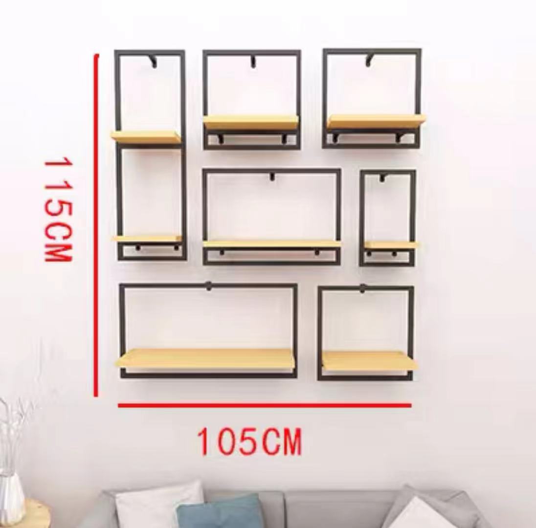 5 Piece Wall Shelf Set (Set of 5) - 4 Seasons Home Gadgets