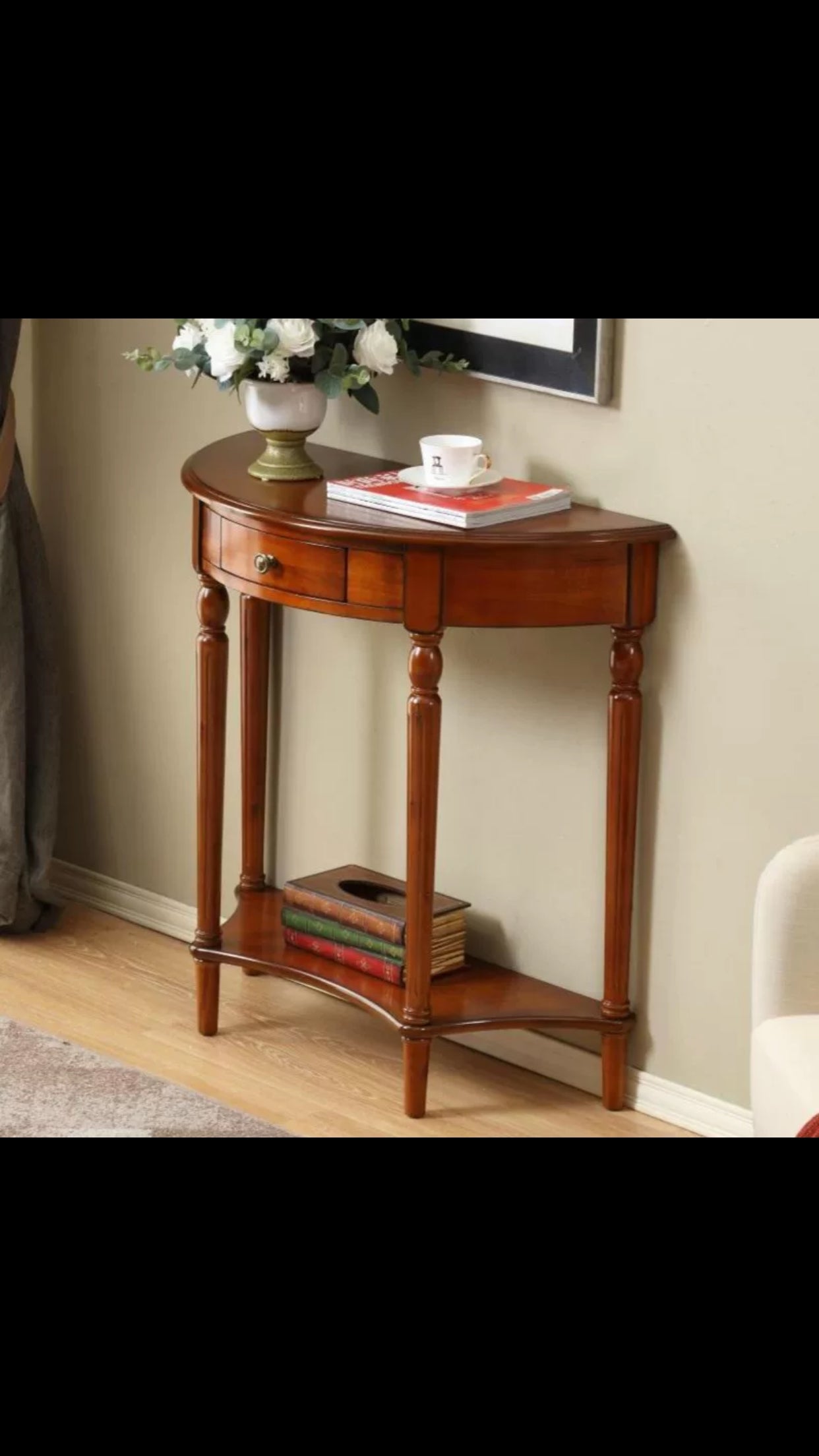 90cm Roloff  Console Table - 4 Seasons Home Gadgets