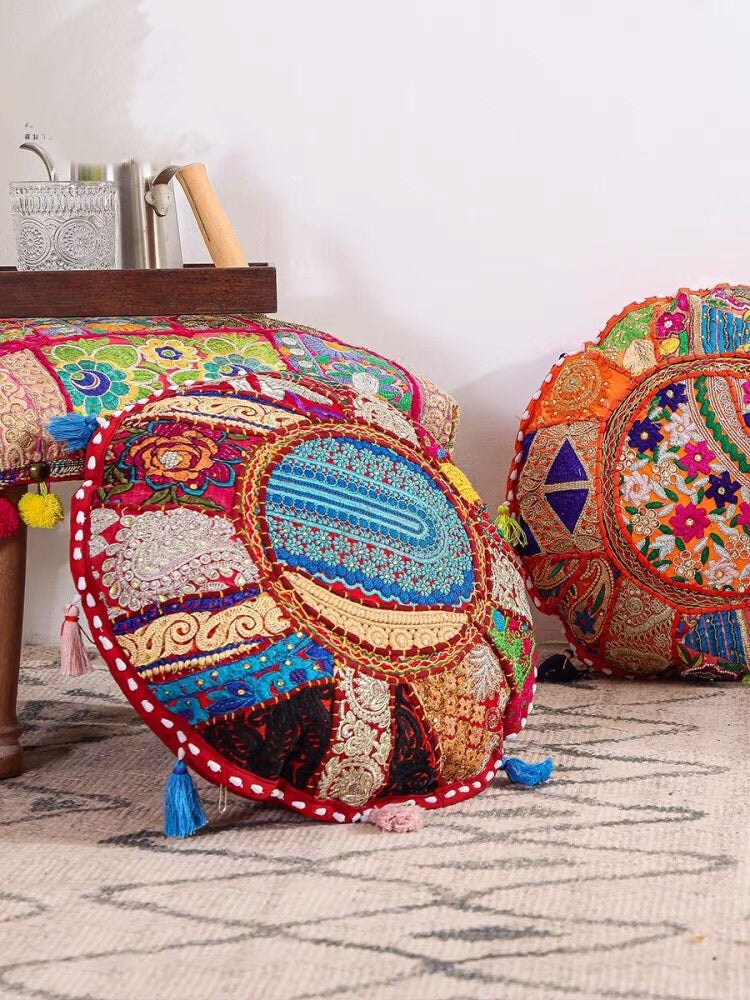 Aahana Round Small Cushion - 4 Seasons Home Gadgets