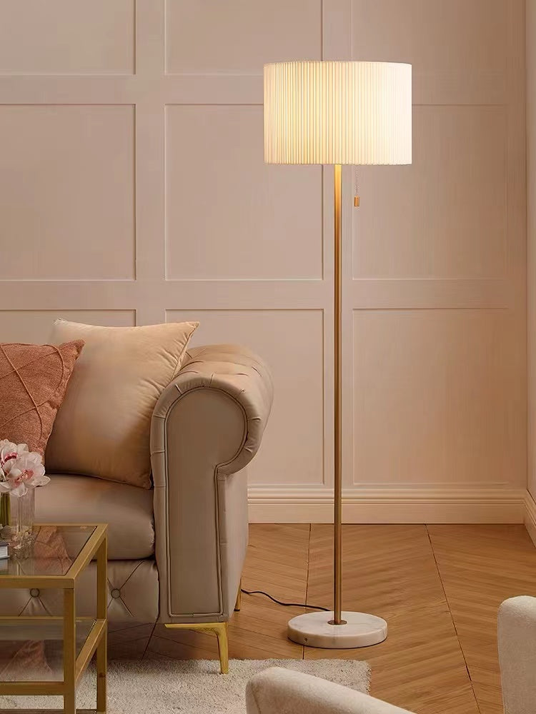 Abbeyville Marble Floor Lamp - 4 Seasons Home Gadgets