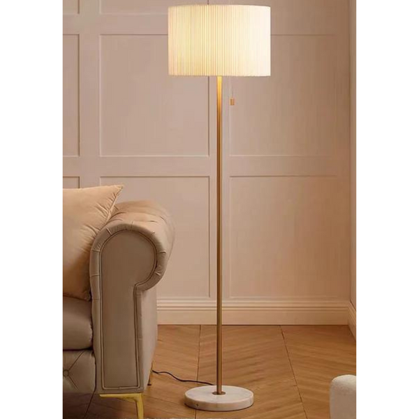 Abbeyville Marble Floor Lamp - 4 Seasons Home Gadgets