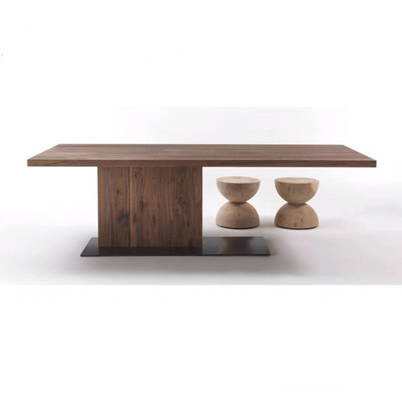 Abdulloh Pedestal Dining Table - 4 Seasons Home Gadgets