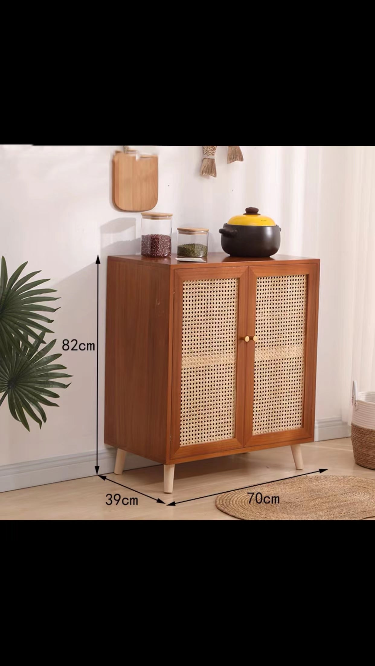 Adaysia Wide Sideboard - 4 Seasons Home Gadgets