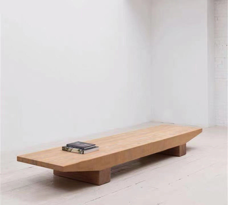 Altariq Solid Wood TV Stand - 4 Seasons Home Gadgets