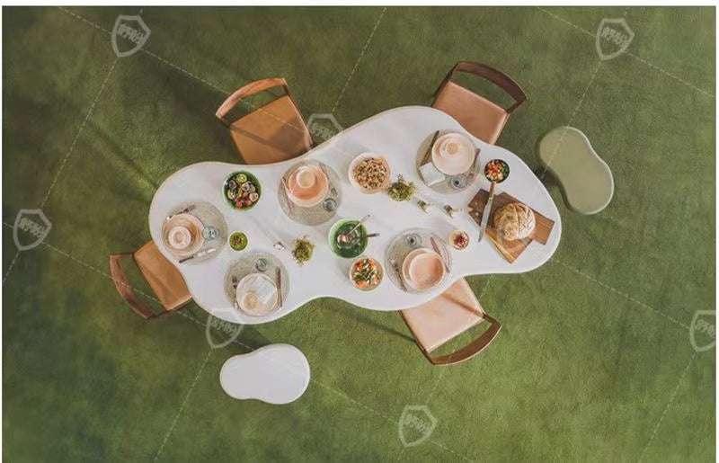 Altheia Cloud Shape Conference Table - 4 Seasons Home Gadgets