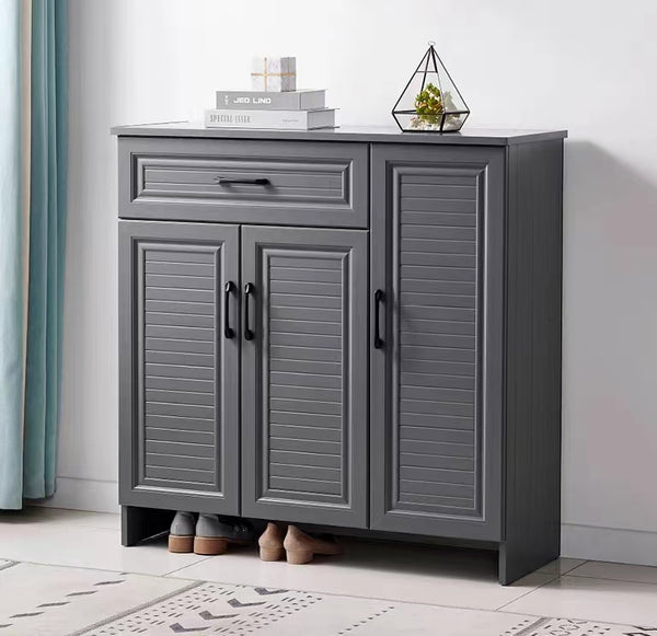 Aluminum Shoe Storage Cabinet - 4 Seasons Home Gadgets