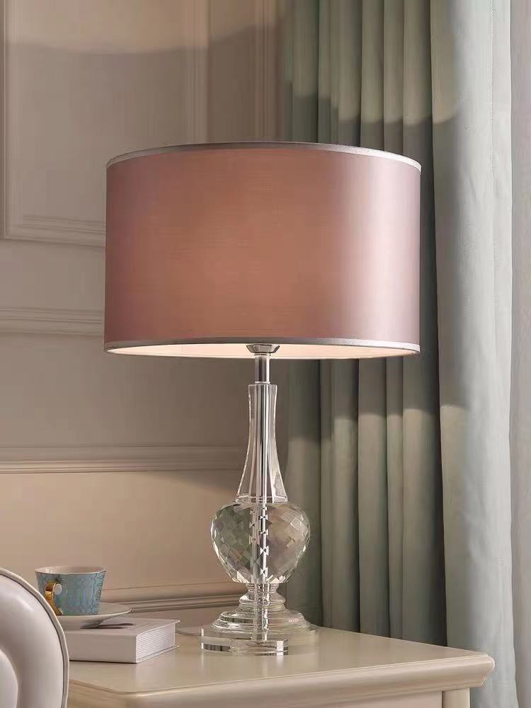 Amber Crystal Table Lamp - 4 Seasons Home Gadgets
