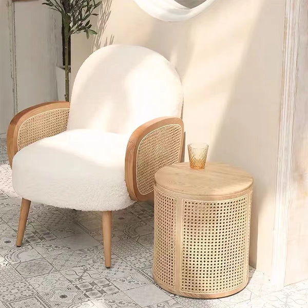 Amelia Rattan Armchair - 4 Seasons Home Gadgets