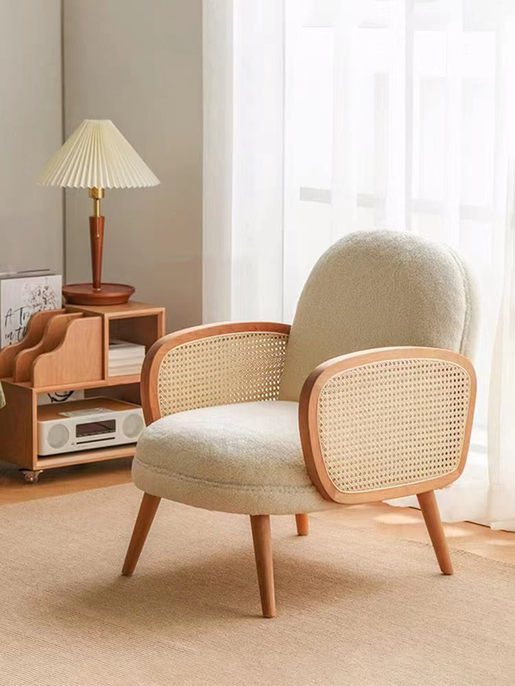 Amelia Rattan Armchair - 4 Seasons Home Gadgets