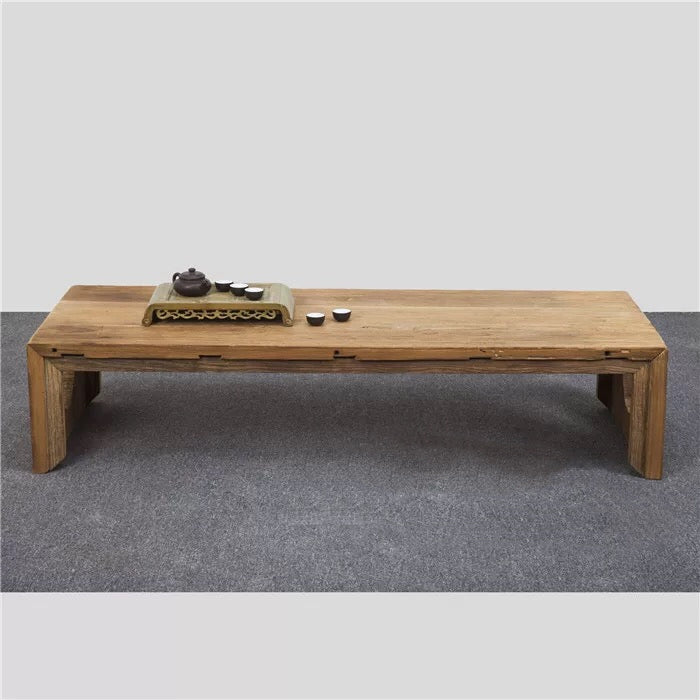 Amias Wood Log Coffee Table - 4 Seasons Home Gadgets