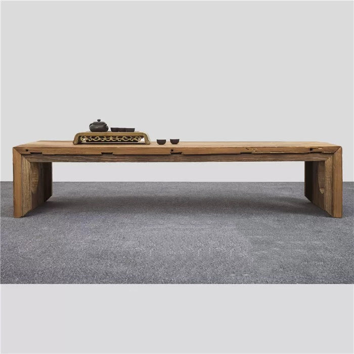 Amias Wood Log Coffee Table - 4 Seasons Home Gadgets