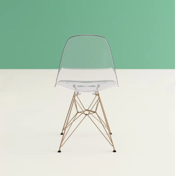 Angeleen Acrylic Side Chair - 4 Seasons Home Gadgets