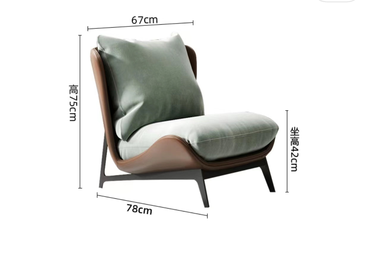 Anne Wide Lounge Chair - 4 Seasons Home Gadgets